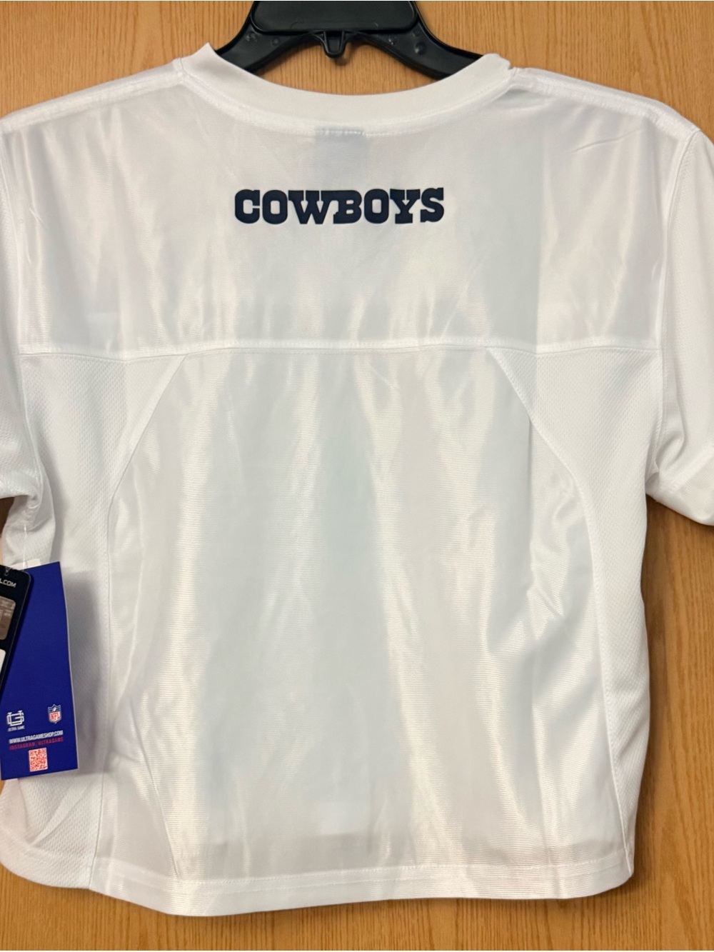 Cowboys Crop Top Jersey size M  NWT